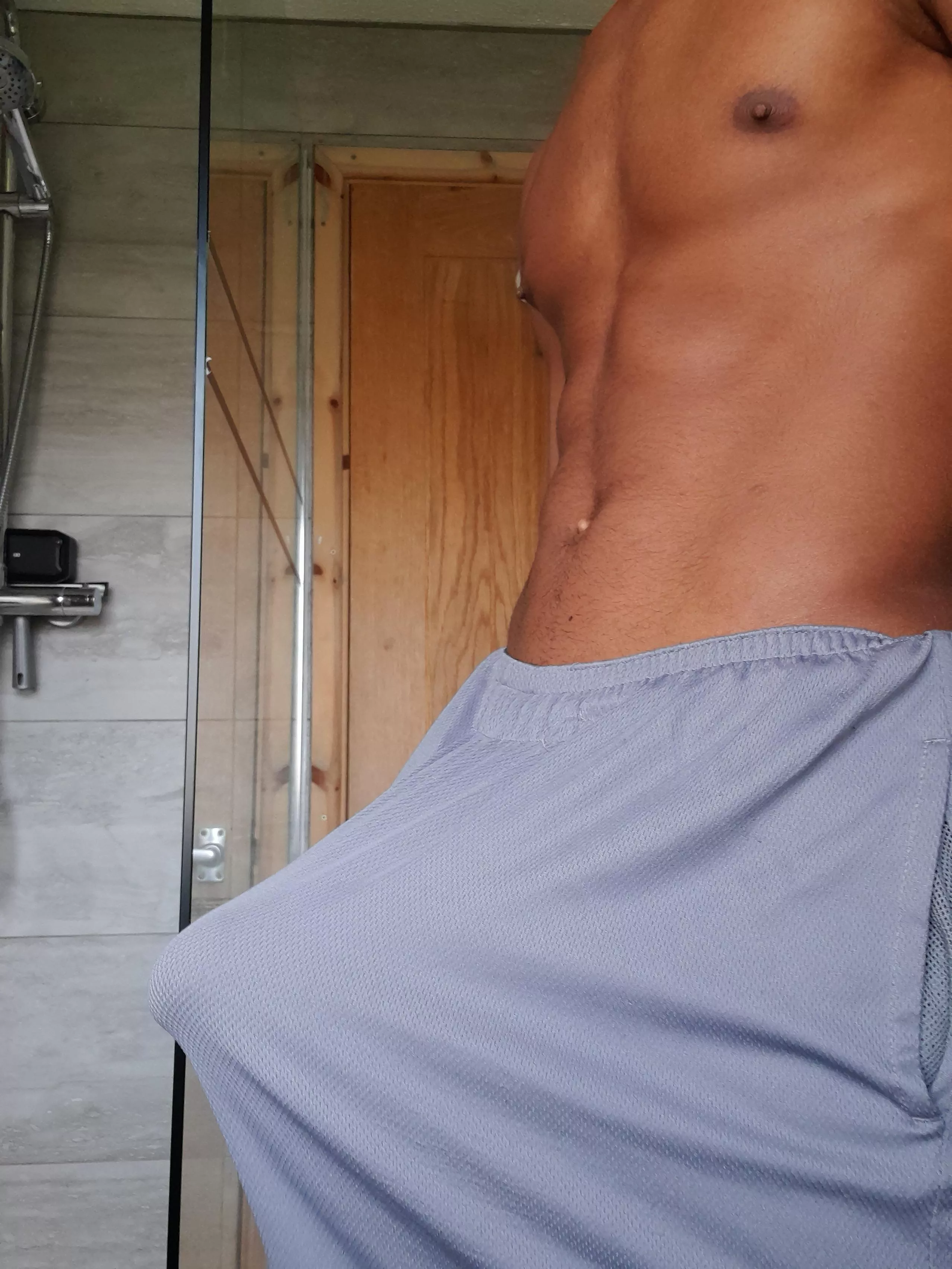 Think I'll start wearing compression shorts... posted by NoCommunity10