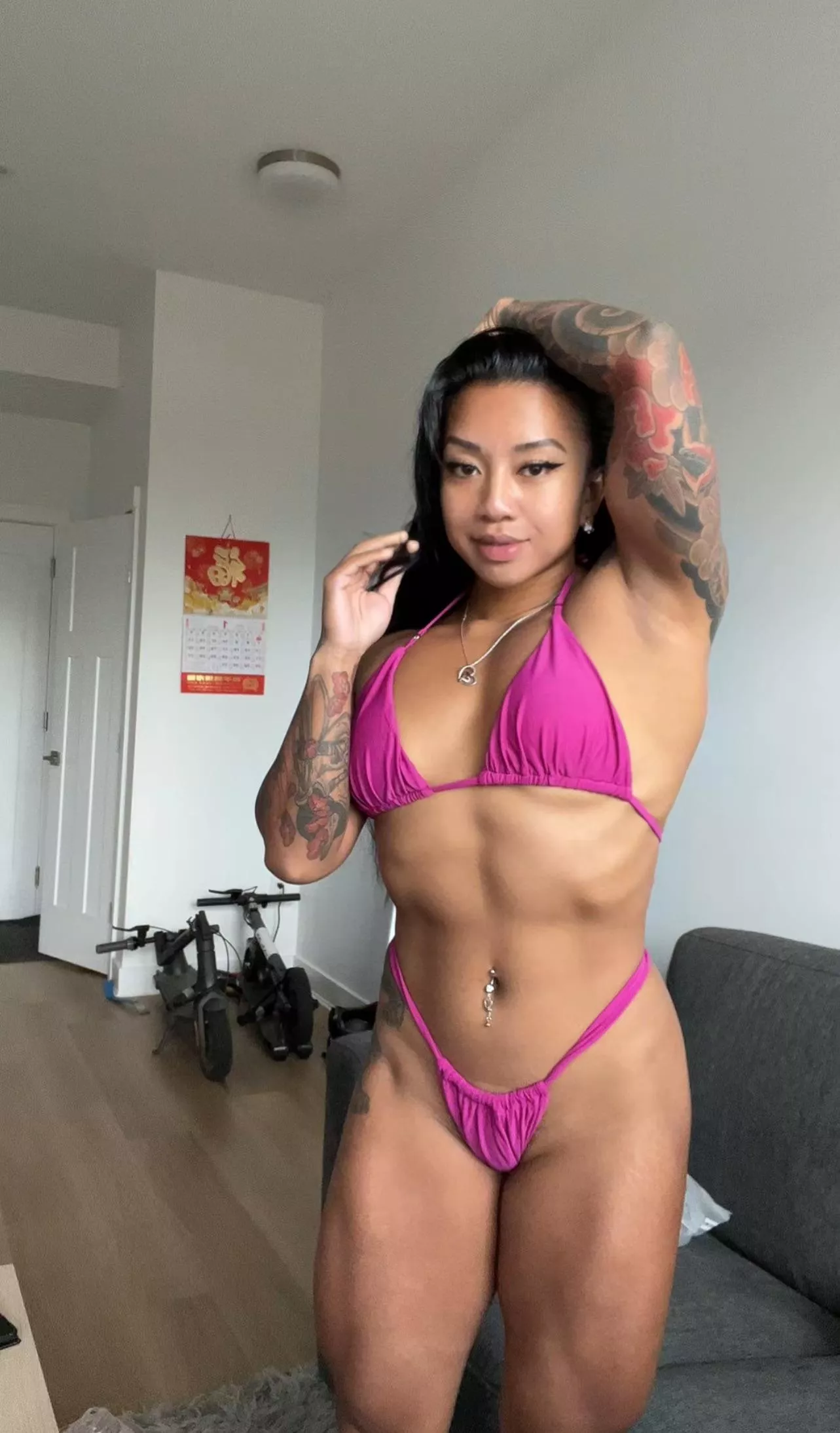 Think purple is my colour? posted by fitbadbitchasianxxx