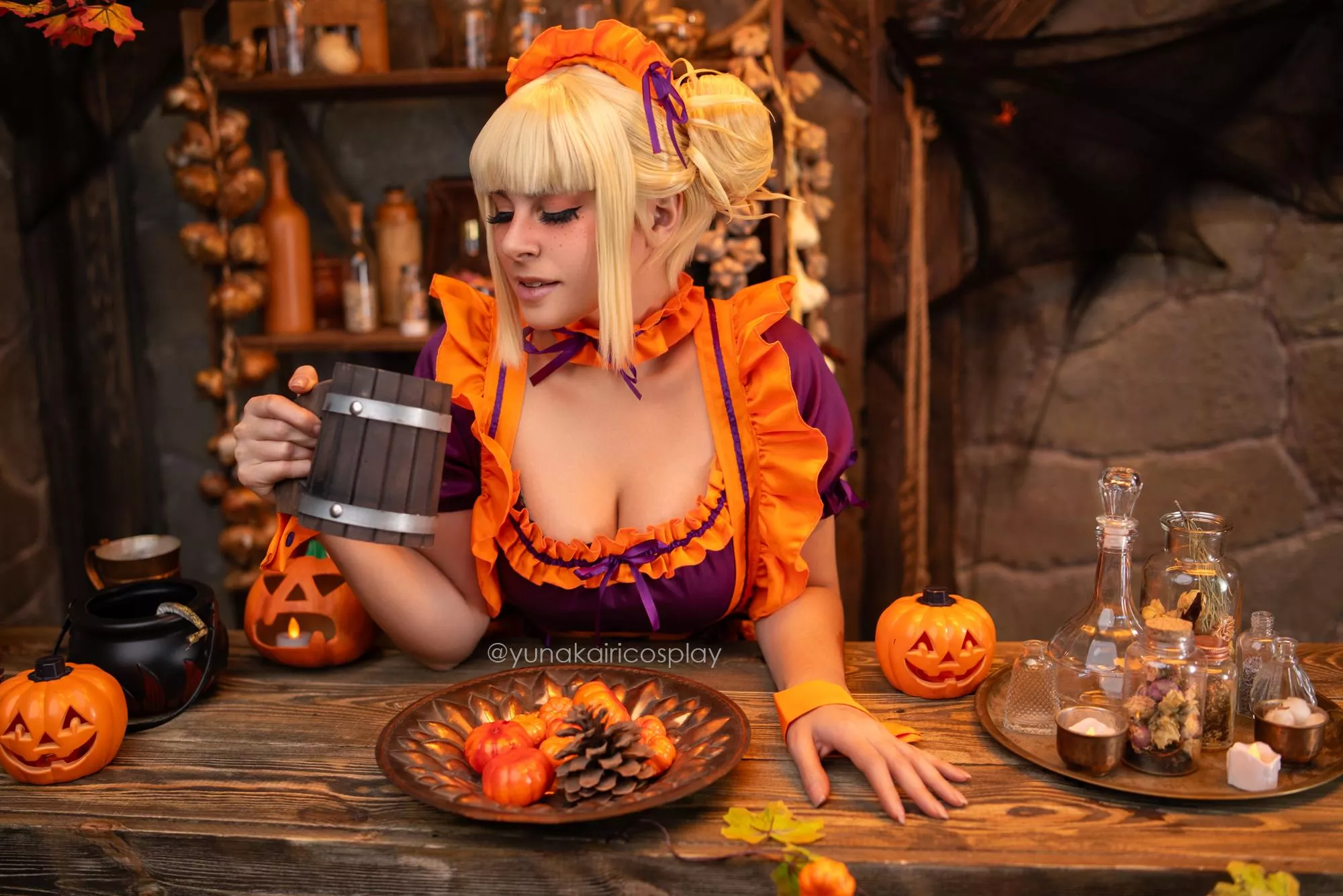 Toga Himiko Witch by Yuna Kairi posted by AlexeyShtein