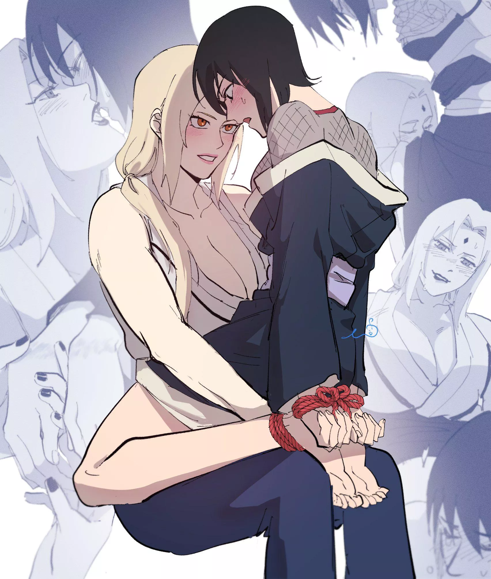 Tsunade's new pet posted by SoManyCookies