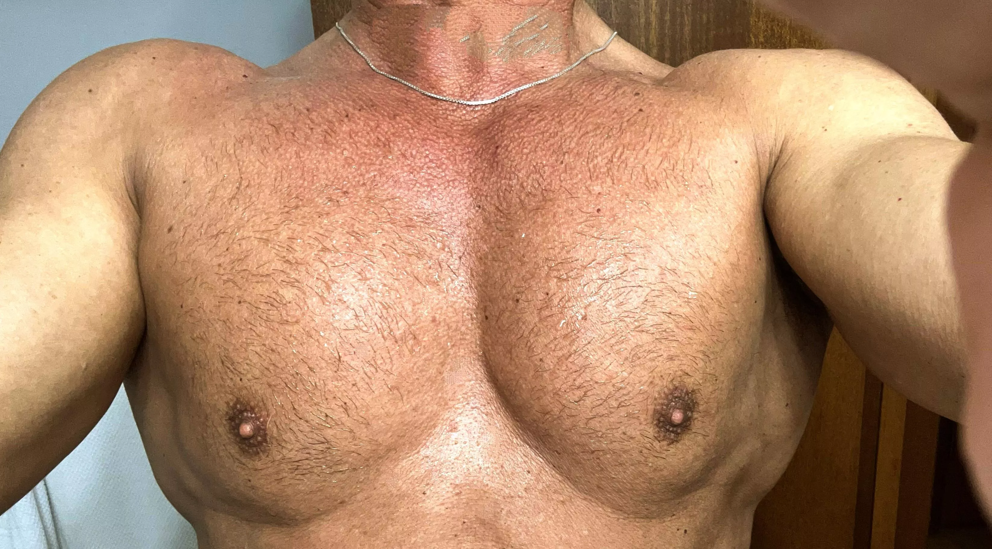 Who likes chest hair stubble? posted by Hardcoal222