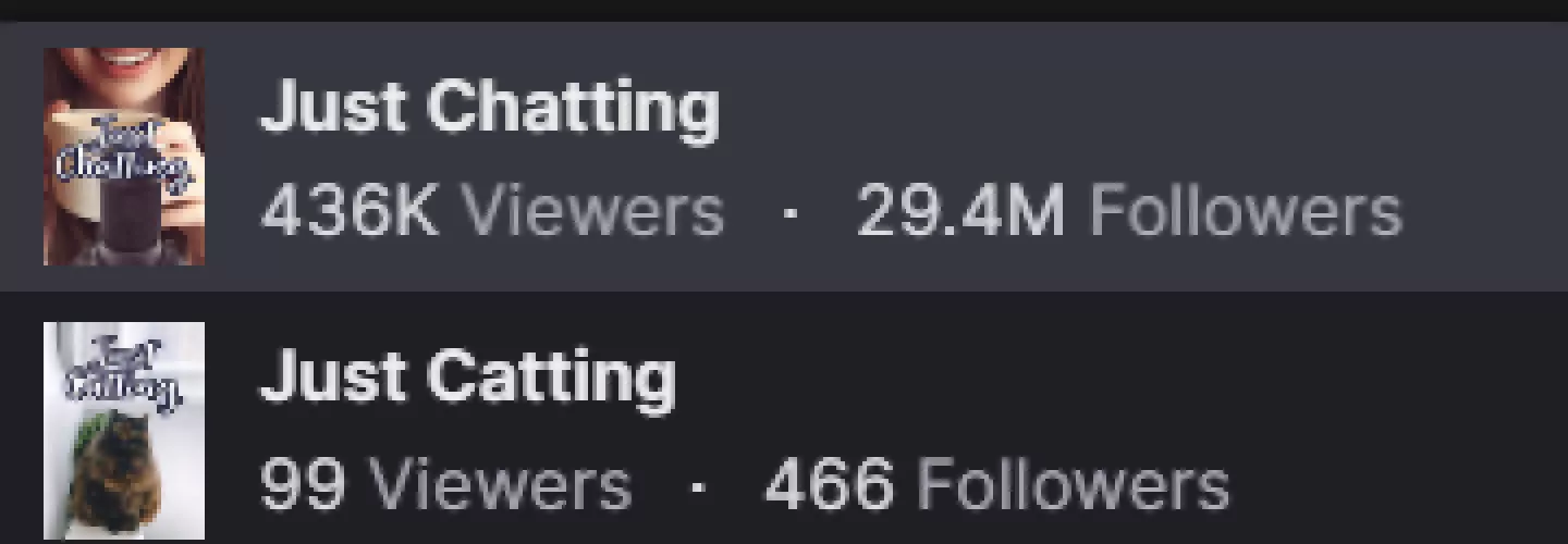 Why is there 2 just chatting on twitch???? by Swegamery