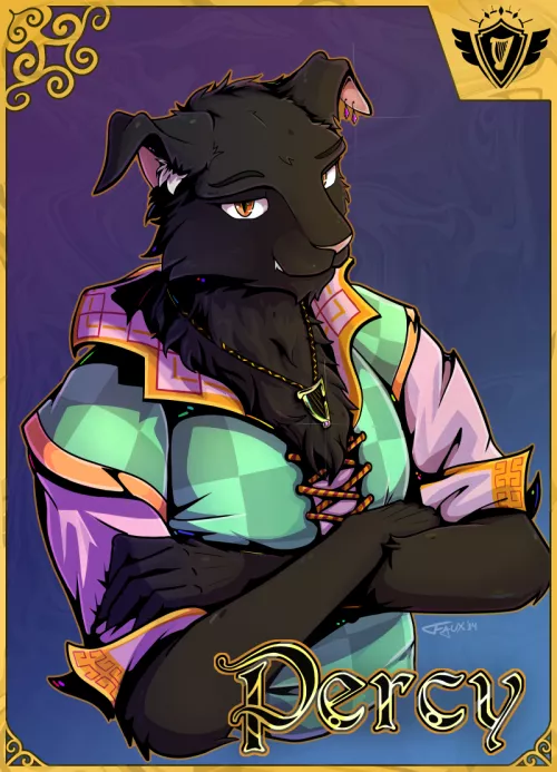 A DND half-body commission I finished this week! (FauxFowl) by FauxFowl