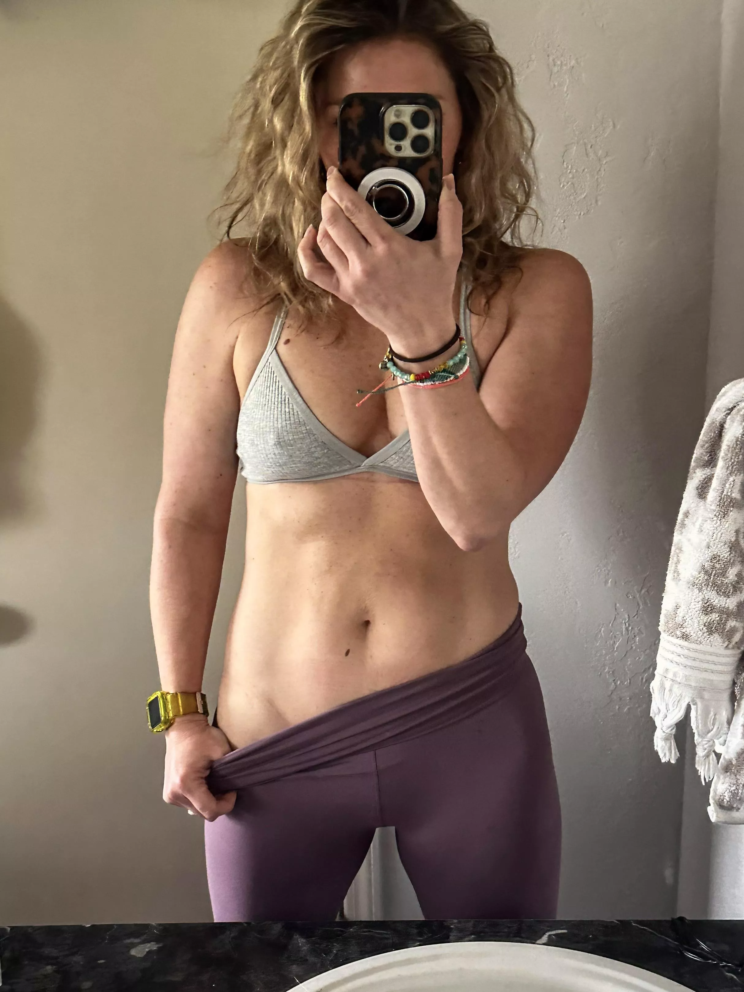 About to go and get this bra nice and sweaty ;)  posted by NuclearGirl79