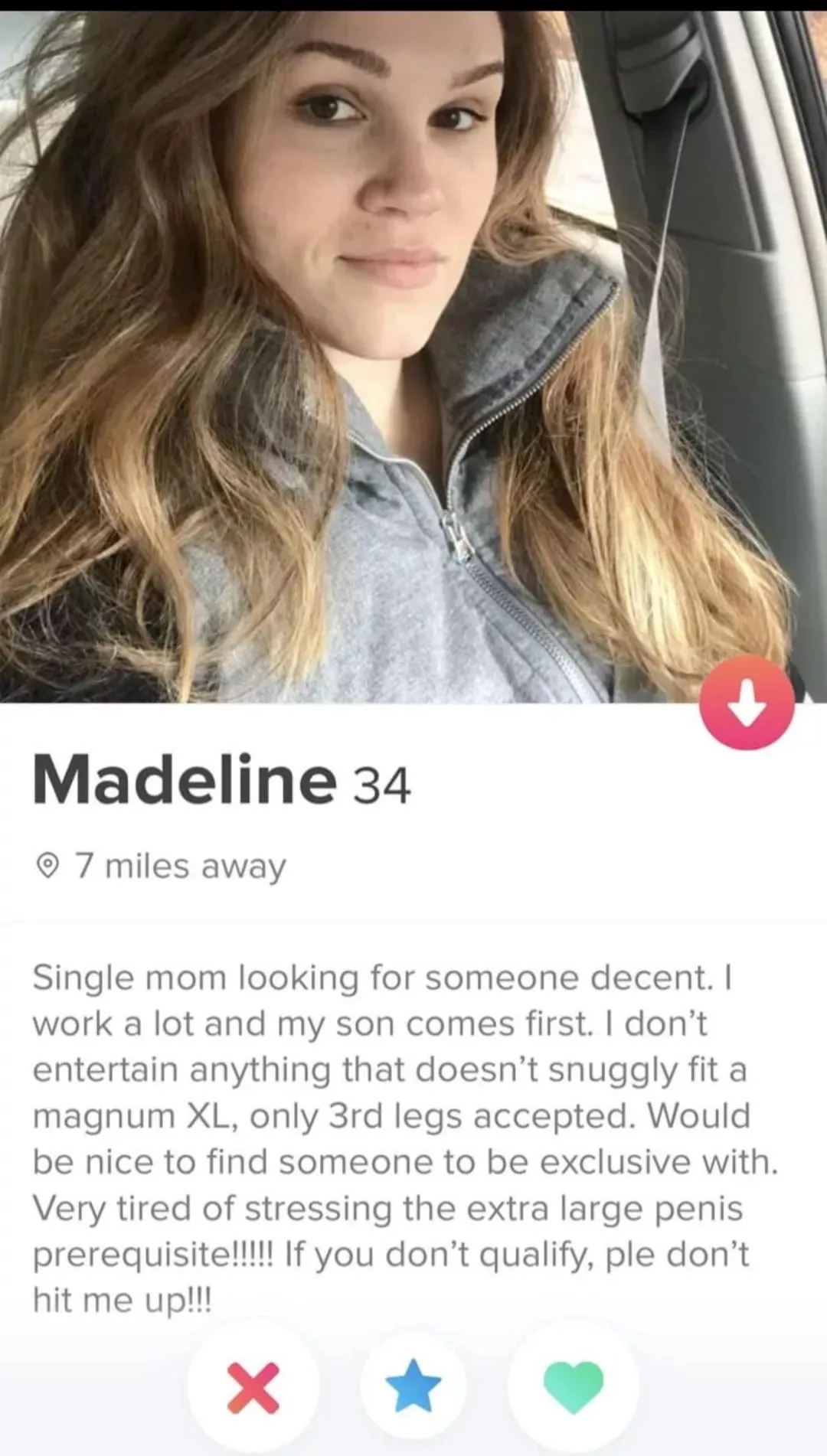 Average guys need not apply posted by Deathrider66