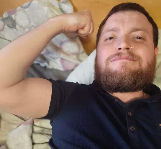 Bugger all of a bicep compared to some guys here. But still happy with the gym progress ☺️ by gaysoup11