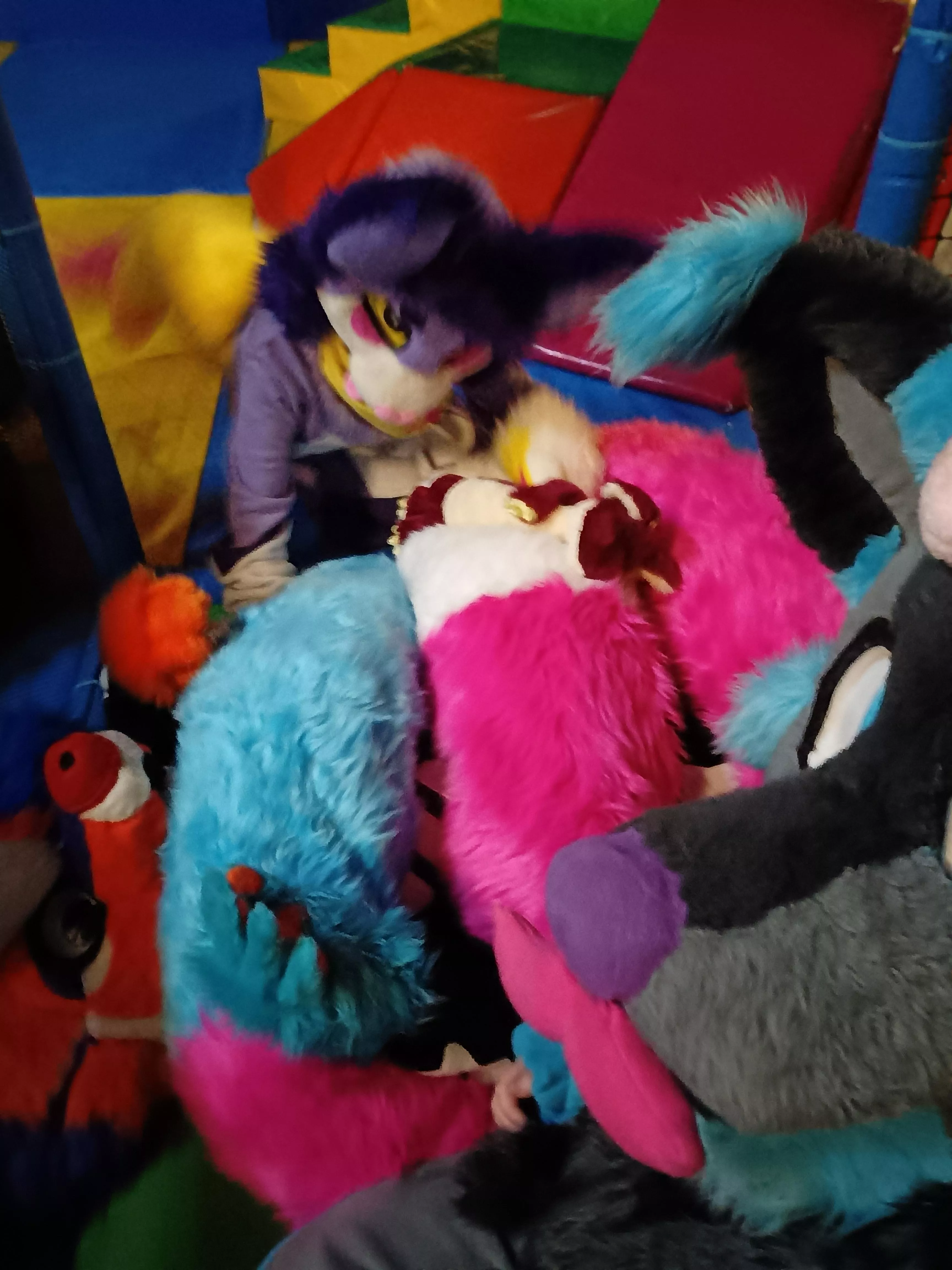 Cuddle pile in the backrooms?  posted by QueenOfJealousy