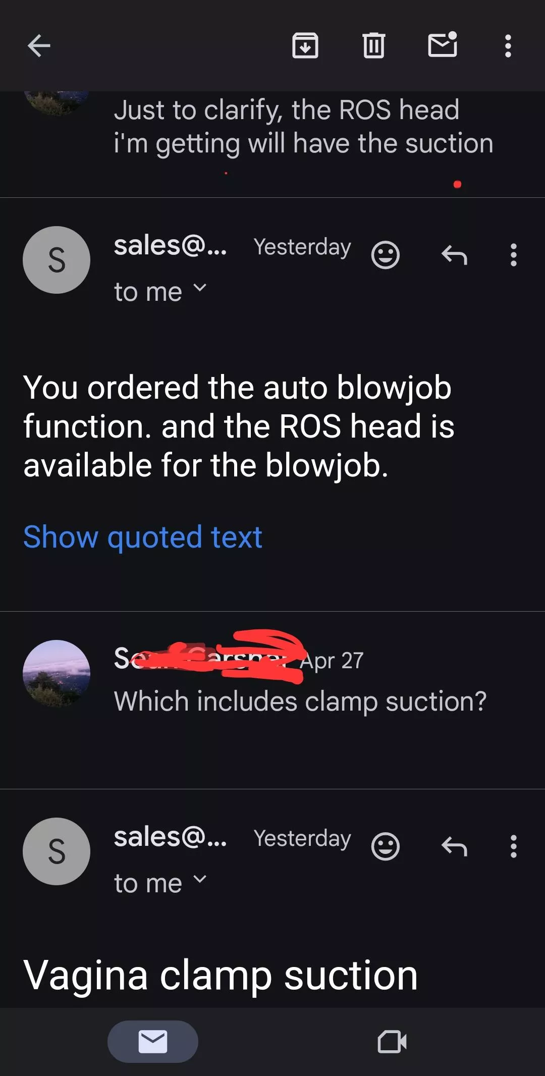 Don't order from Moon-Doll. Their customer service is bad. posted by UniversalSean