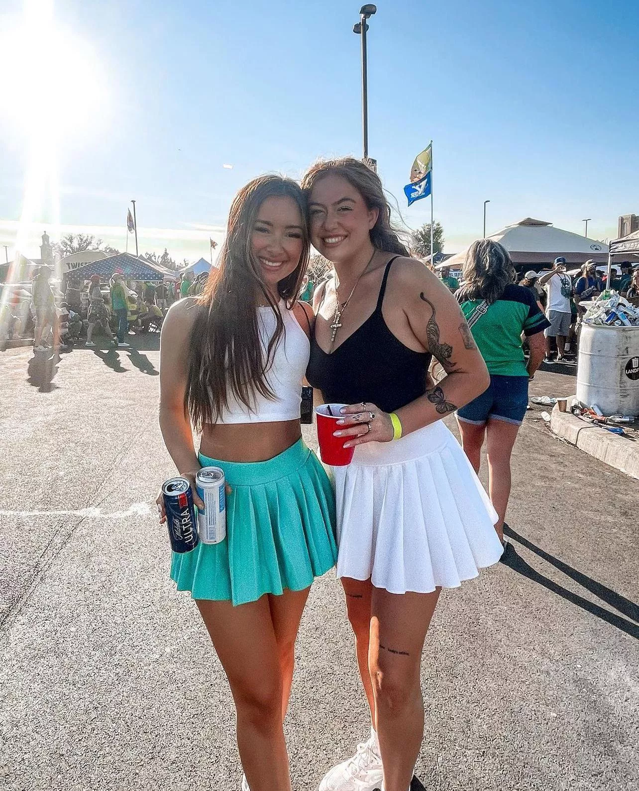 Green or white skirt? posted by BingB0ngBoi