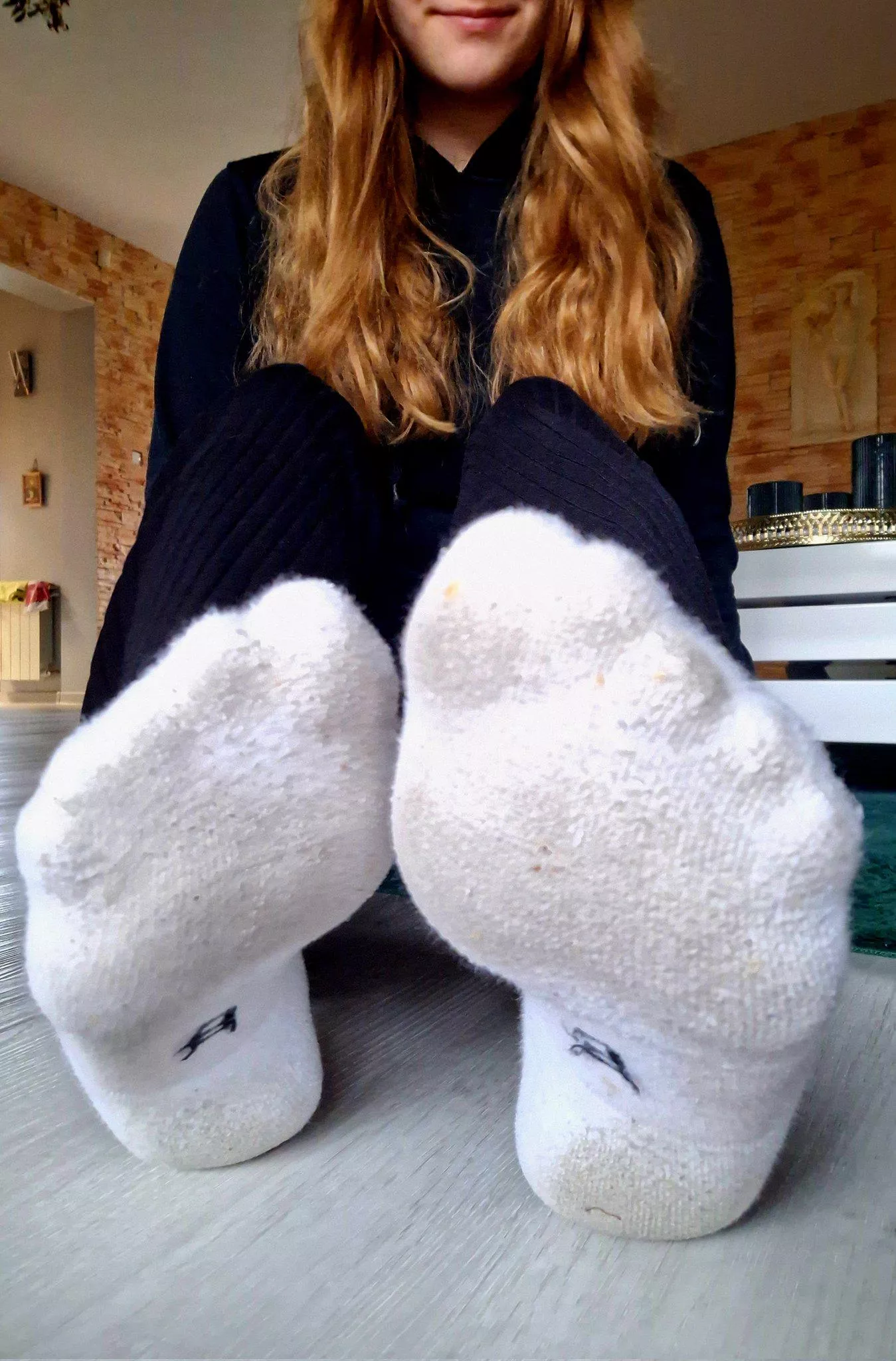 I know you guys go crazy for white socks (f) posted by Sophia_socks