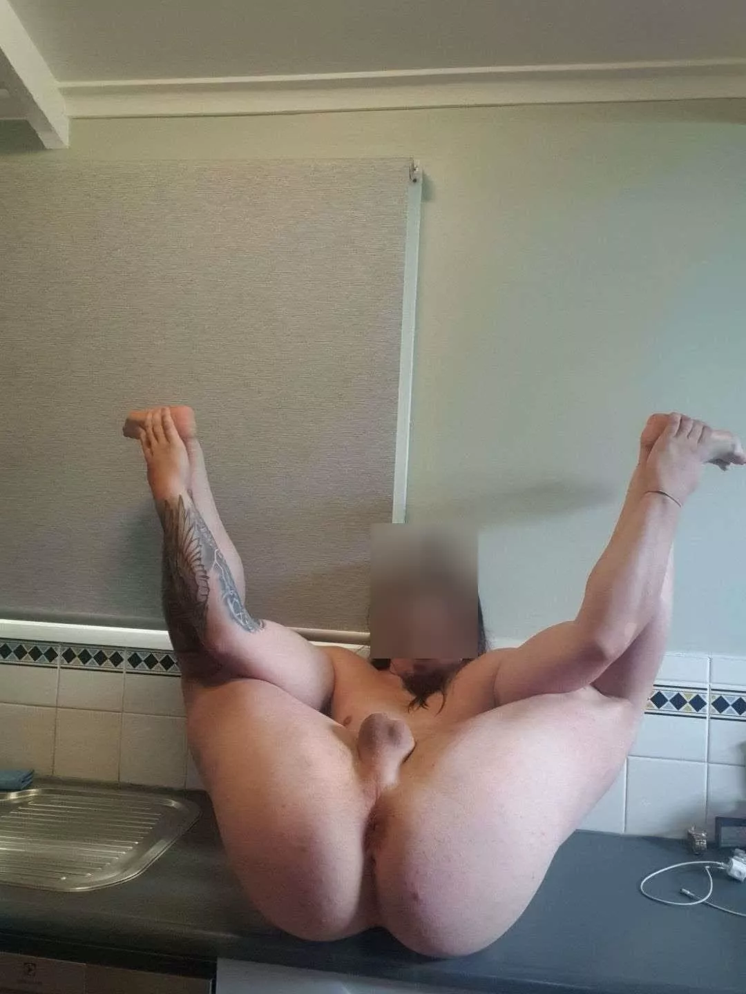 If I decided to randomly strip and spread like this in your kitchen would you be mad?  posted by joshvanning236