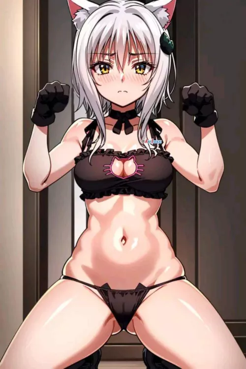 Koneko ready for action! (Nekomada) by Beginning_Grass653