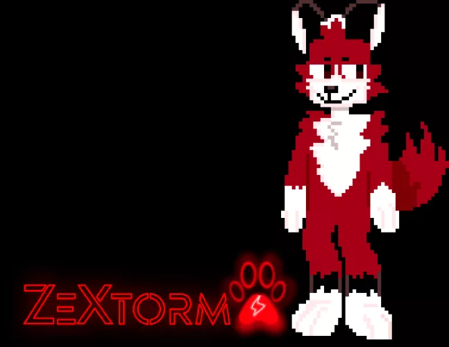 made this thingy about my fursona  by Dasinixxter