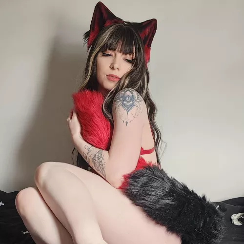 My fav cat ears! [OC] by LunarFox_