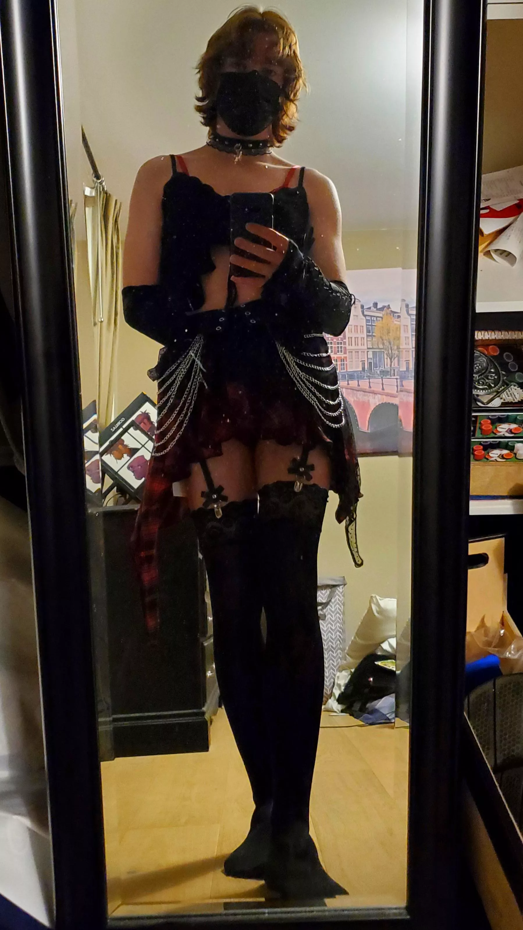 new skirt! think i look cute <3? posted by a_friend_i_hope