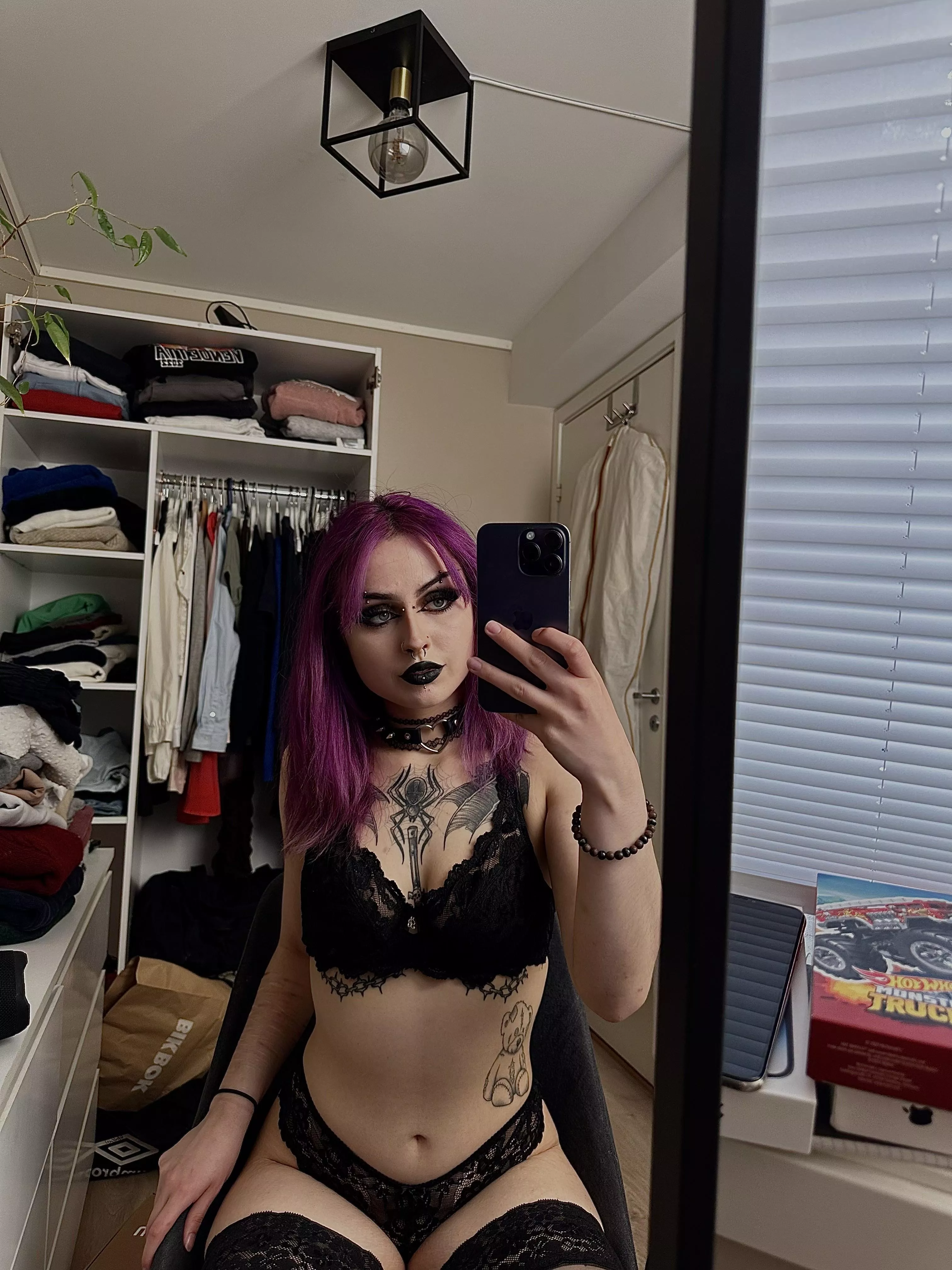 One slut a day keeps the doctor away. posted by Alice-theGothGF