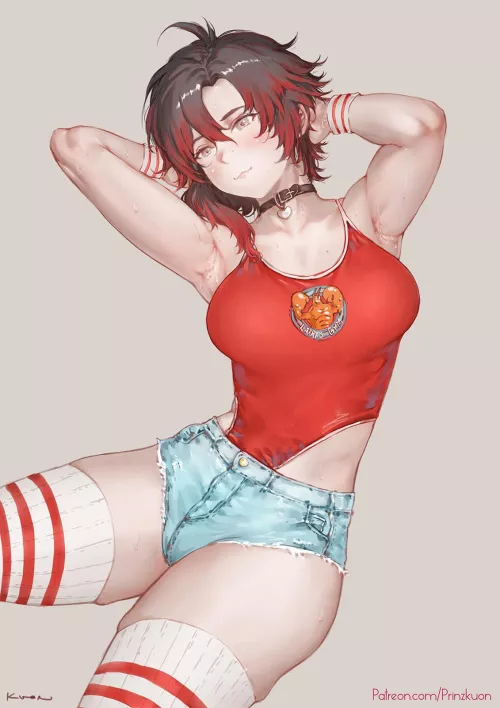 Ruby is enjoying this heat ig by jeessyluvsliya