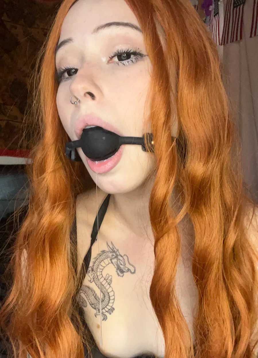 Seems like my mouth is ready for something bigger that this gag posted by _Fire_Sign_