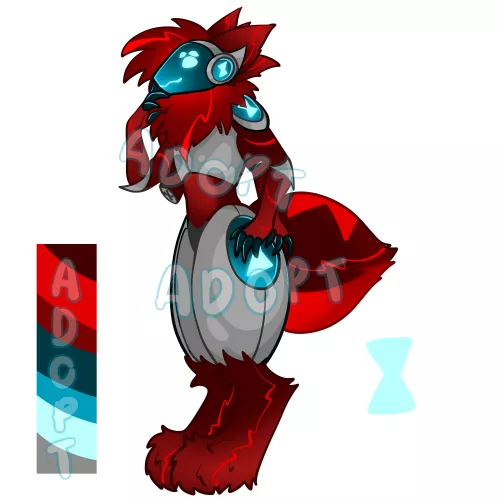 Spider protogen adopt 🕸️ by andyarttz