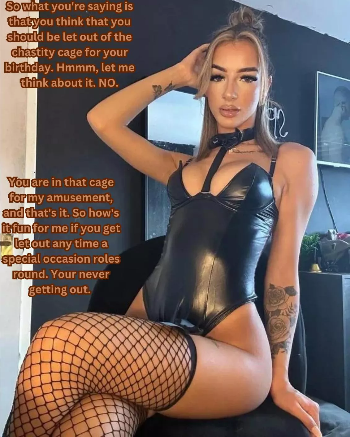 The only way you deserve  posted by Noteneo