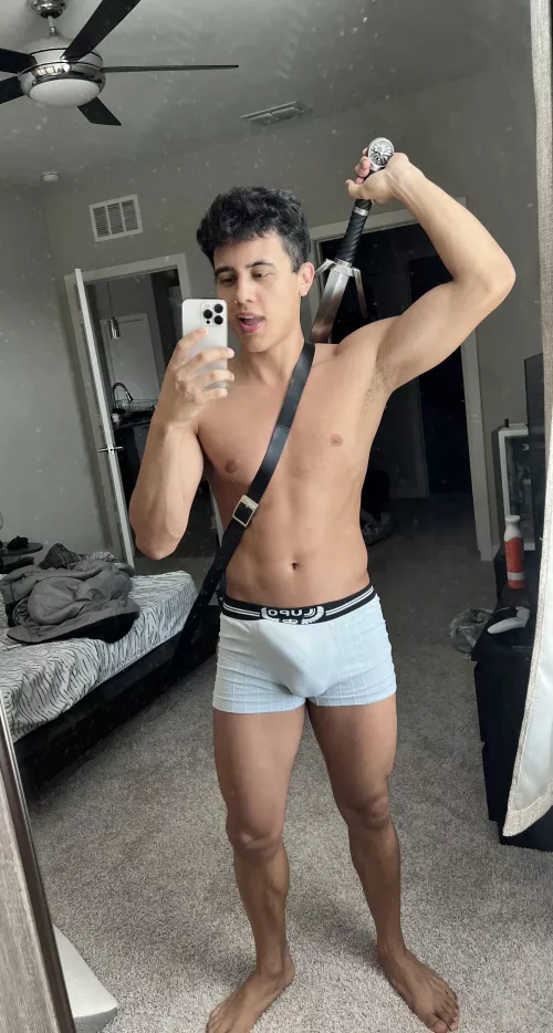 Wanna play with my sword? by Mememimo4