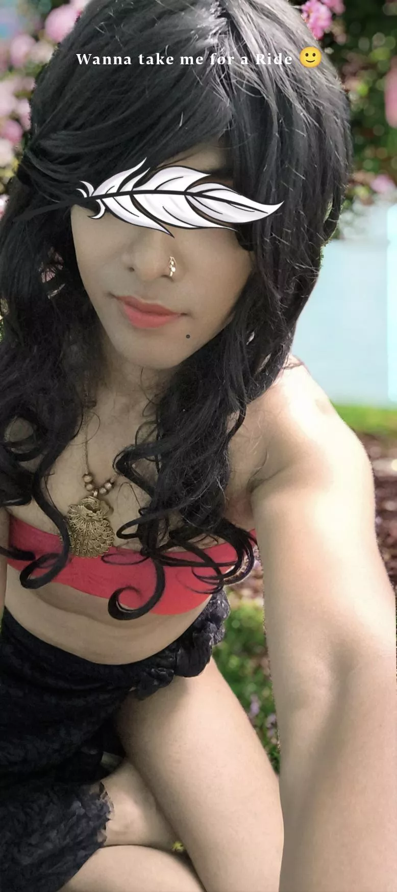 Wanna take me for a ride 😉 posted by sissy_sona89