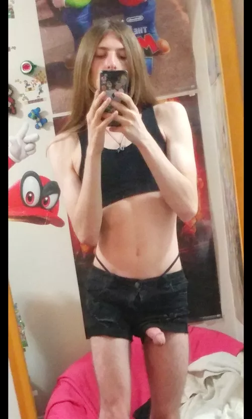 what are you staring at? did something slip out of my shorts? by suyakat