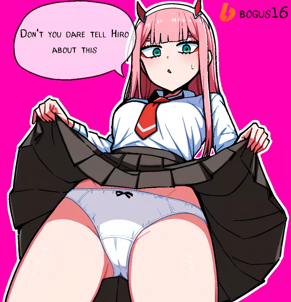 Zero Two upskirt posted by NoWorth4751