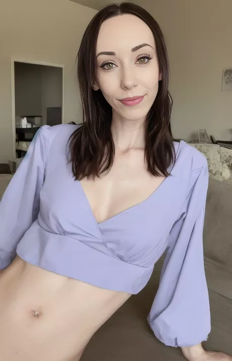 A midriff top a day keeps the neighbor's kids away I'm told (32f) posted by liminal_girlnextdoor