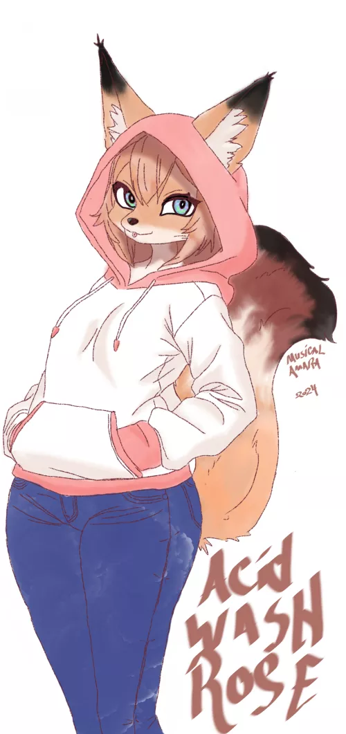 Acid Wash Rose by musical-amara