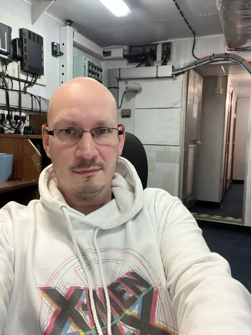 After 17 years of working on the deck of a boat I finally had enough and now I sit in the office…on the boat by SpiralGremlin