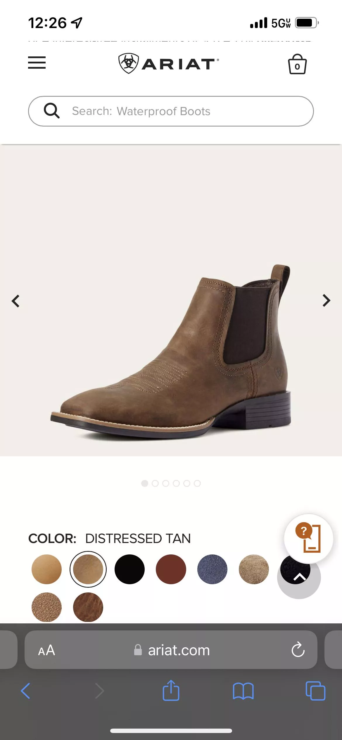 Ariat booker Ultra western boot posted by r0ckman56