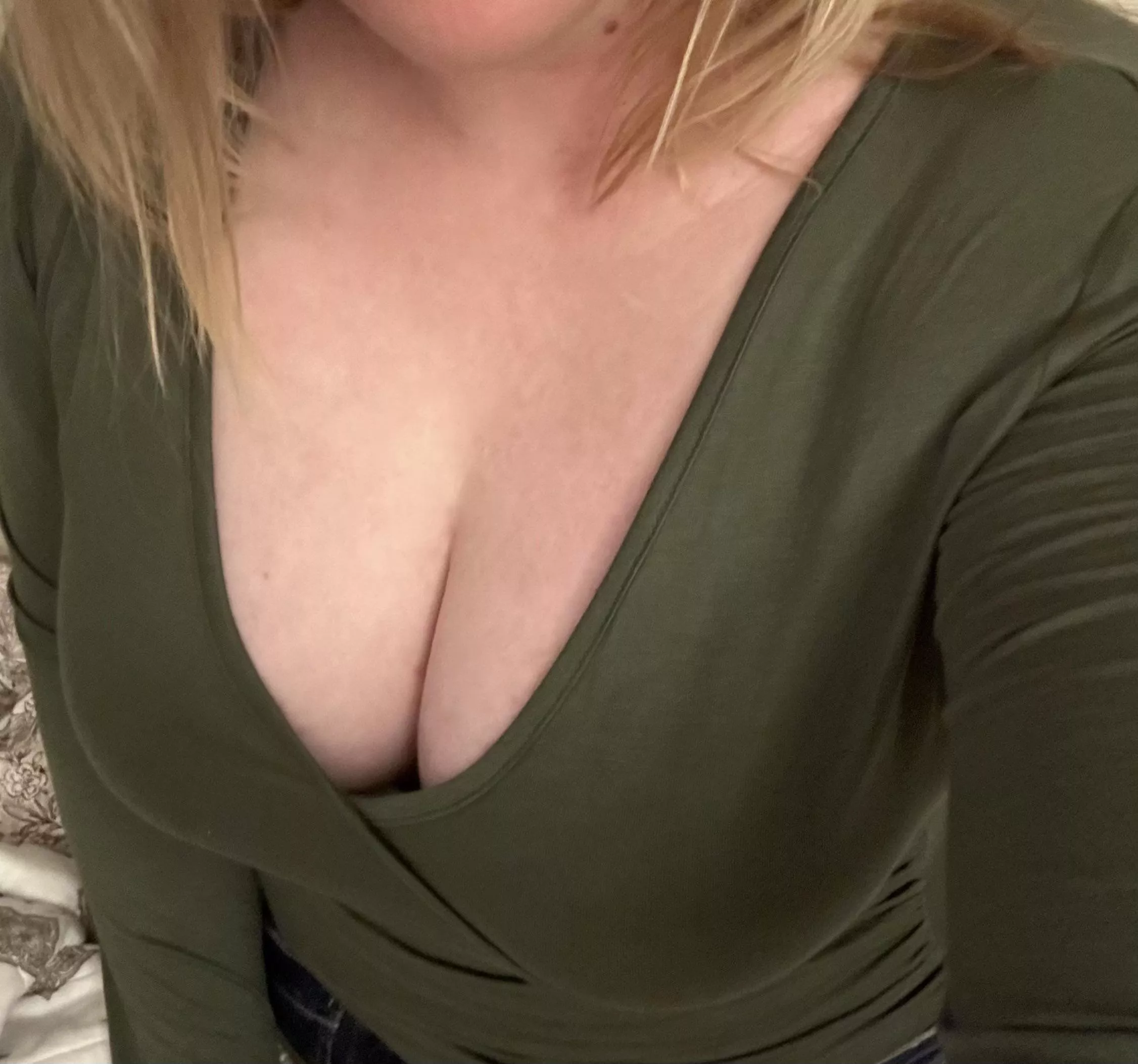 Bought this top for the office but I think my boobs are too big for it be considered appropriate  posted by juliaaaah__