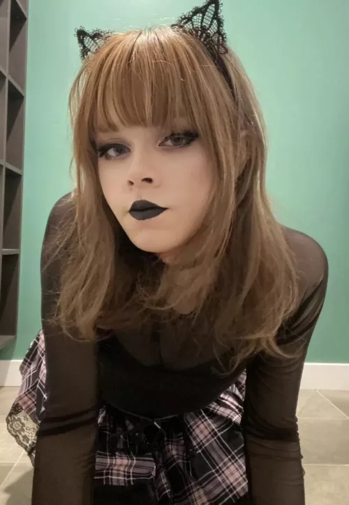 Boys when they figure out they look better as a girl🖤 by Dry-Apple2493