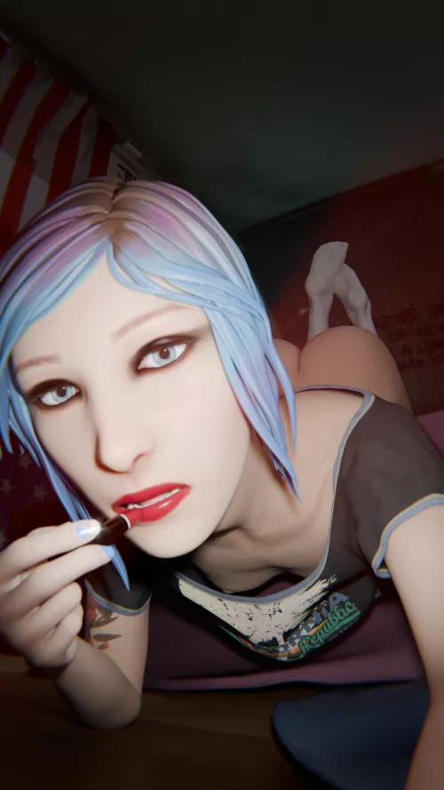 Chloe Price's new lipstick (BlackshoreNSFW) by BlackshoreNSFW