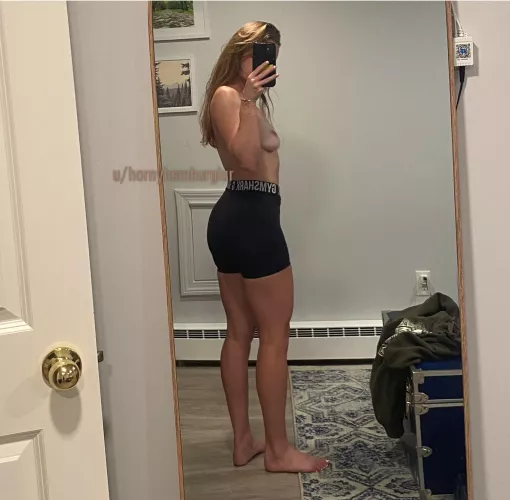 Cute little fit butt 💞 by hornyhamburglar