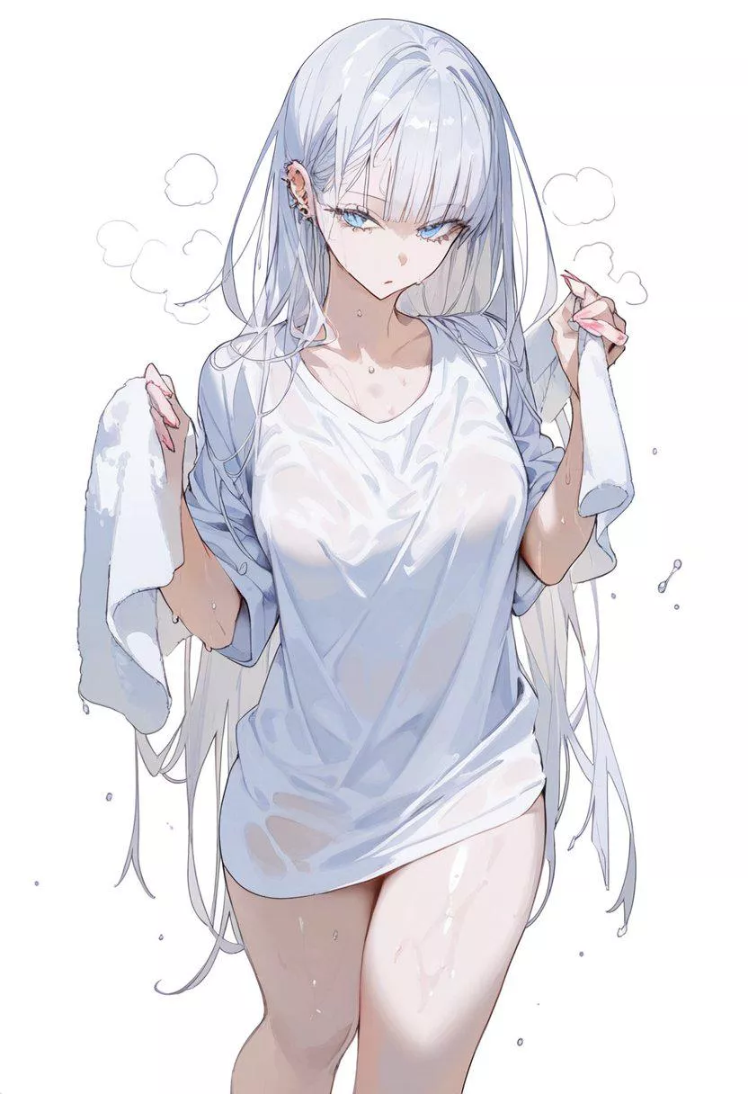 Drenched White Shirt  posted by CheetahSperm18