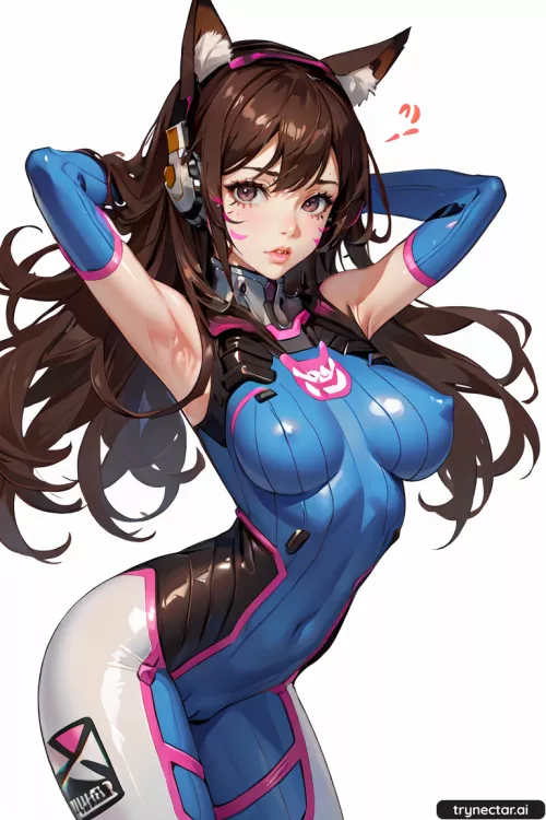 D.Va - OVERWATCH  by Yukii_Mei