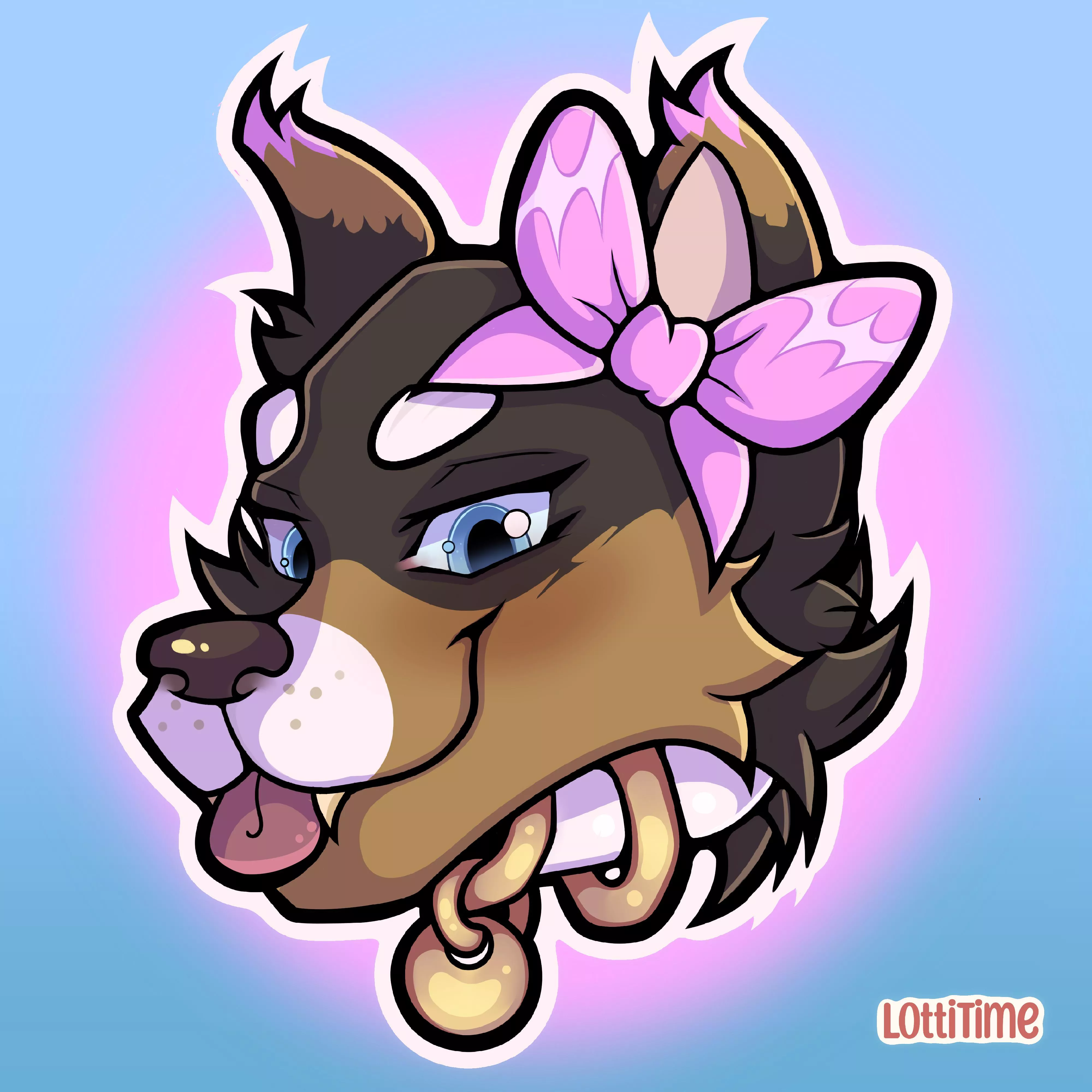 First commission for u/witchmyth on reddit posted by eliesistrash