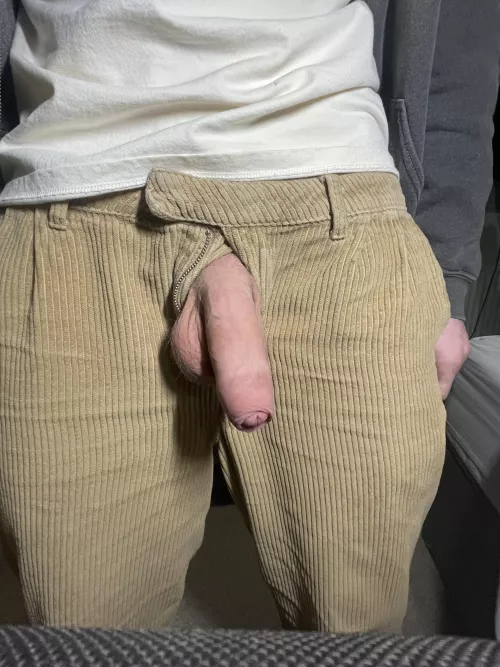 Going commando cause these trousers are so soft  by vibin_naked