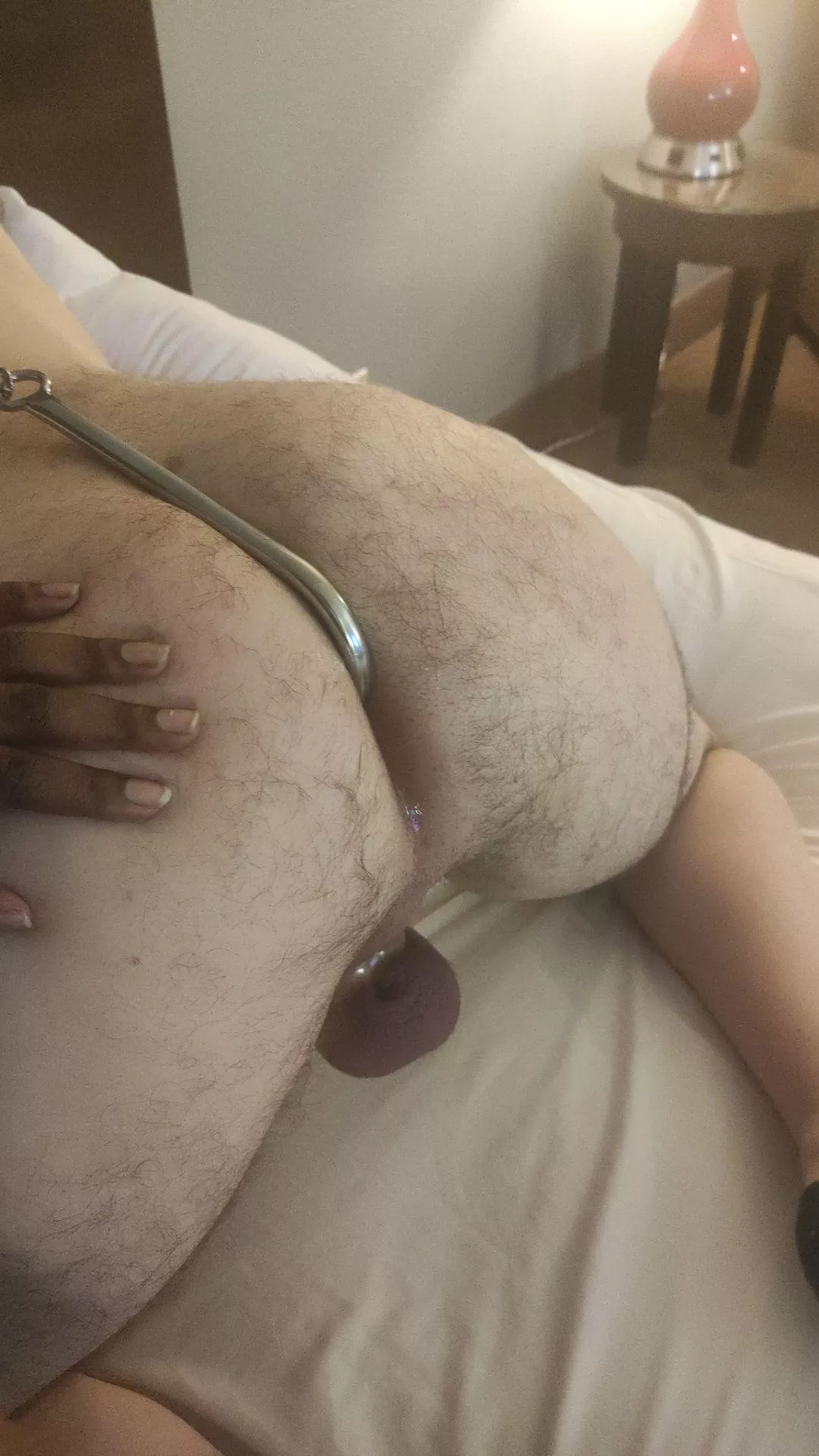 Got him hooked 😜🪝 posted by kneel4Goddess