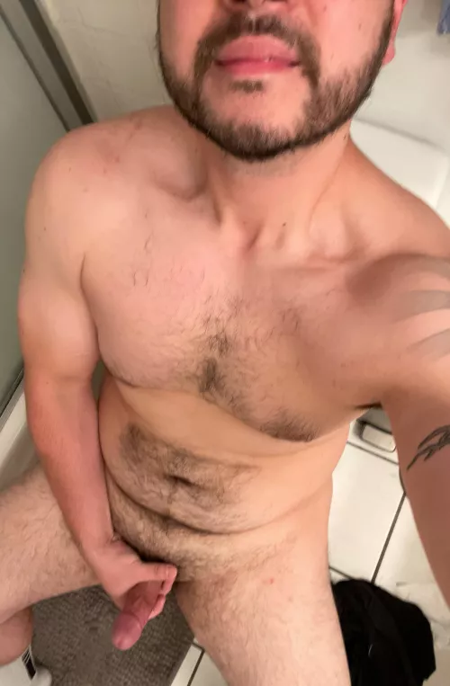 How’s the view of my beard and boner?  by Federal-Demand-9190