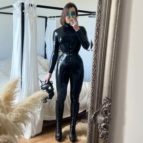 I can’t think of any outfit that isn’t improved my a tight corset by LATEXnCHILL