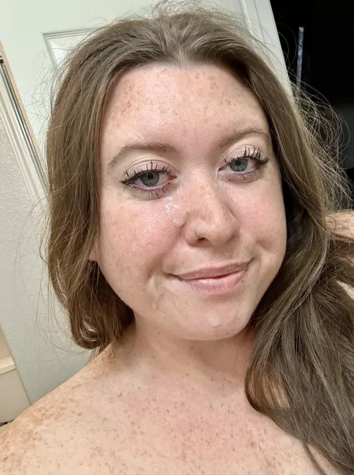 I think he aims for my eyes  by rawfldn