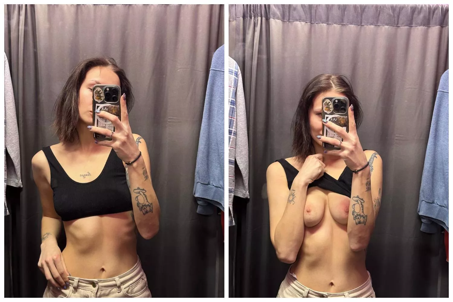 I think it's better without a top, isn't it posted by Mello_artistry