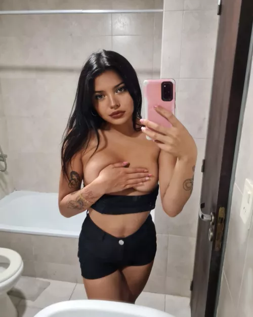 If you're a good boy I'll might let you have a taste by Mik0111