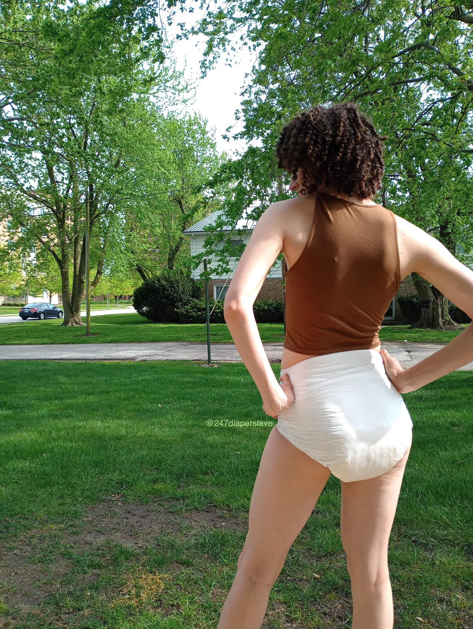 I’m a proud diaper slave 😊 posted by 247diaperslave