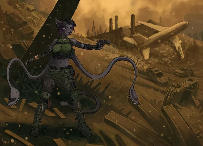 I'm just here for parts (OC) by Ashpond2020