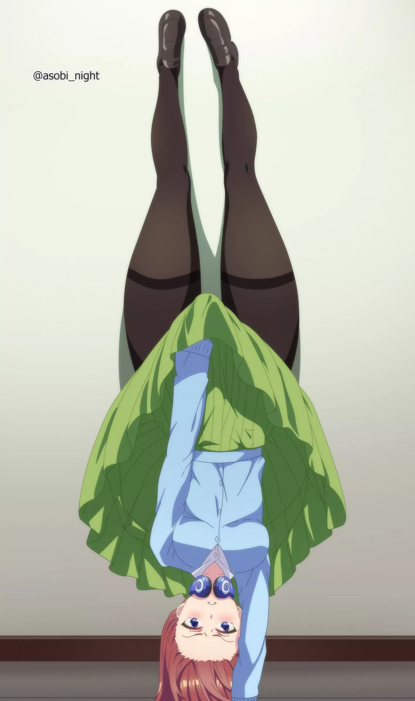 Miku doing Chisato's pose posted by LafterMastr