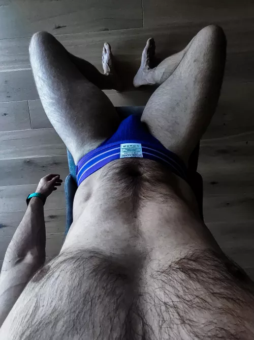 New lovely purple jocks 💜🩲 by BeardWoof1337